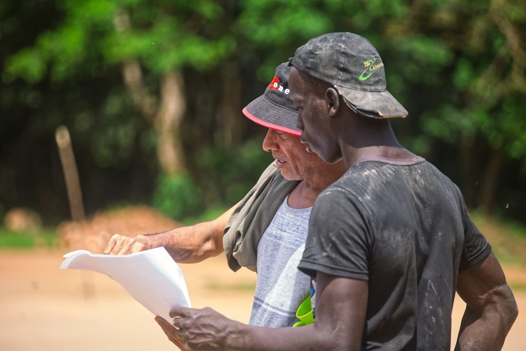 person reading insurance policy